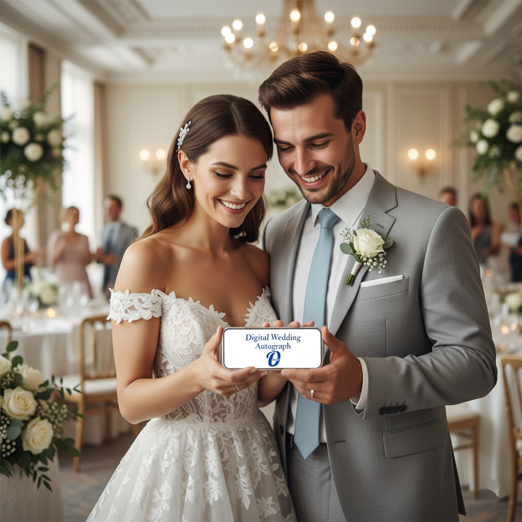 Digital Wedding Autograph